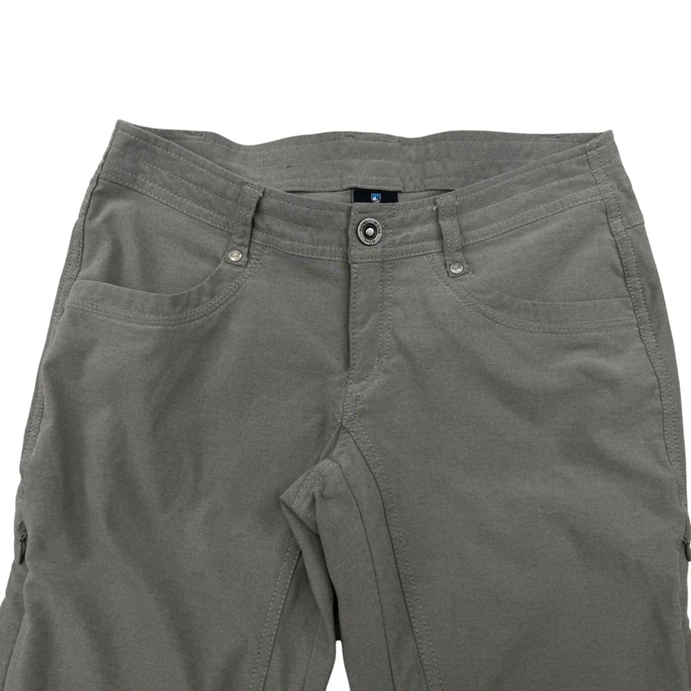 KUHL Splash Kapri Pants Women 2 Quick Dry Hiking Outdoor Cargo Capri